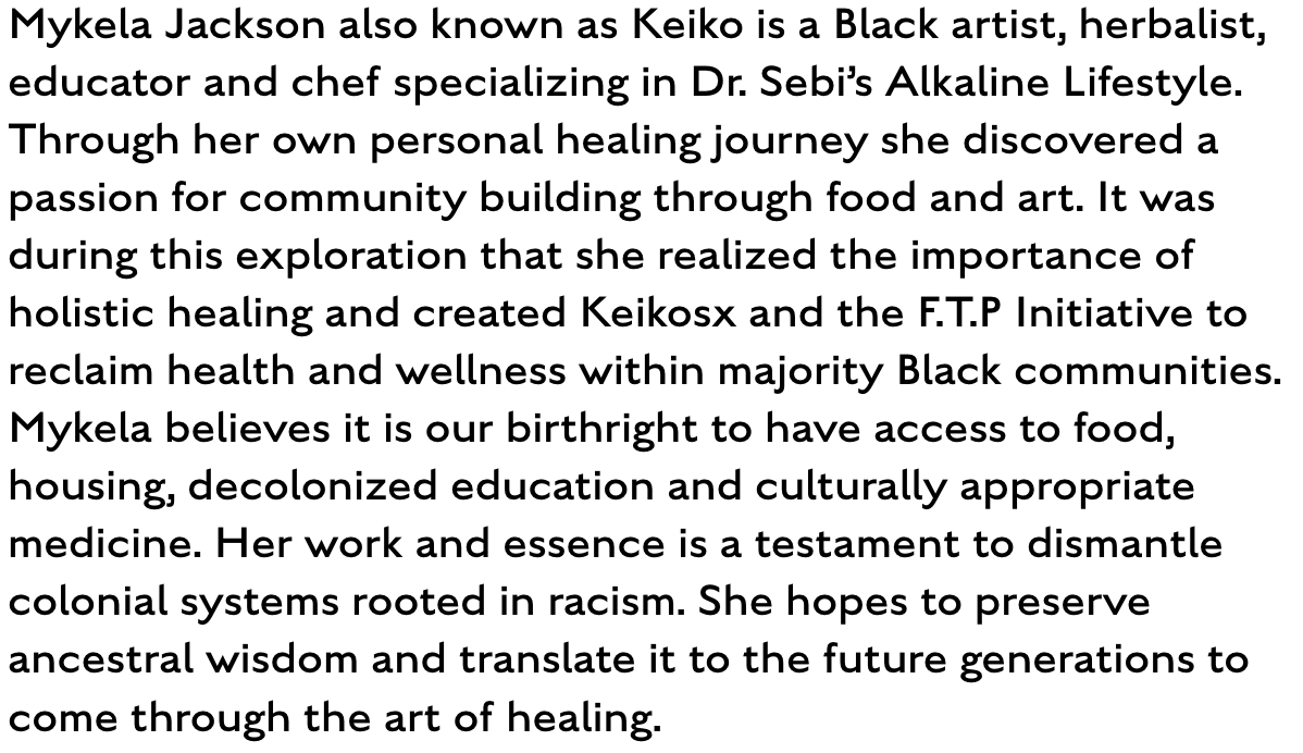 Keikosx: Alkaline Bodega & Herbs